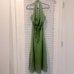 Zara Linen Blend Wrap Dress!!